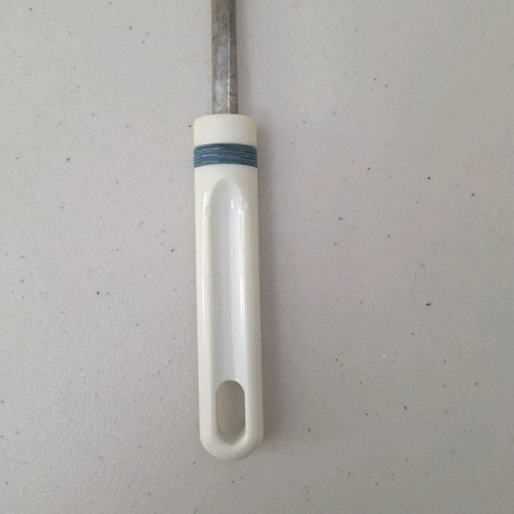 Vintage MCM 'HARVEST WHEAT' Slotted Spatula Handle Stainless Steel 14
